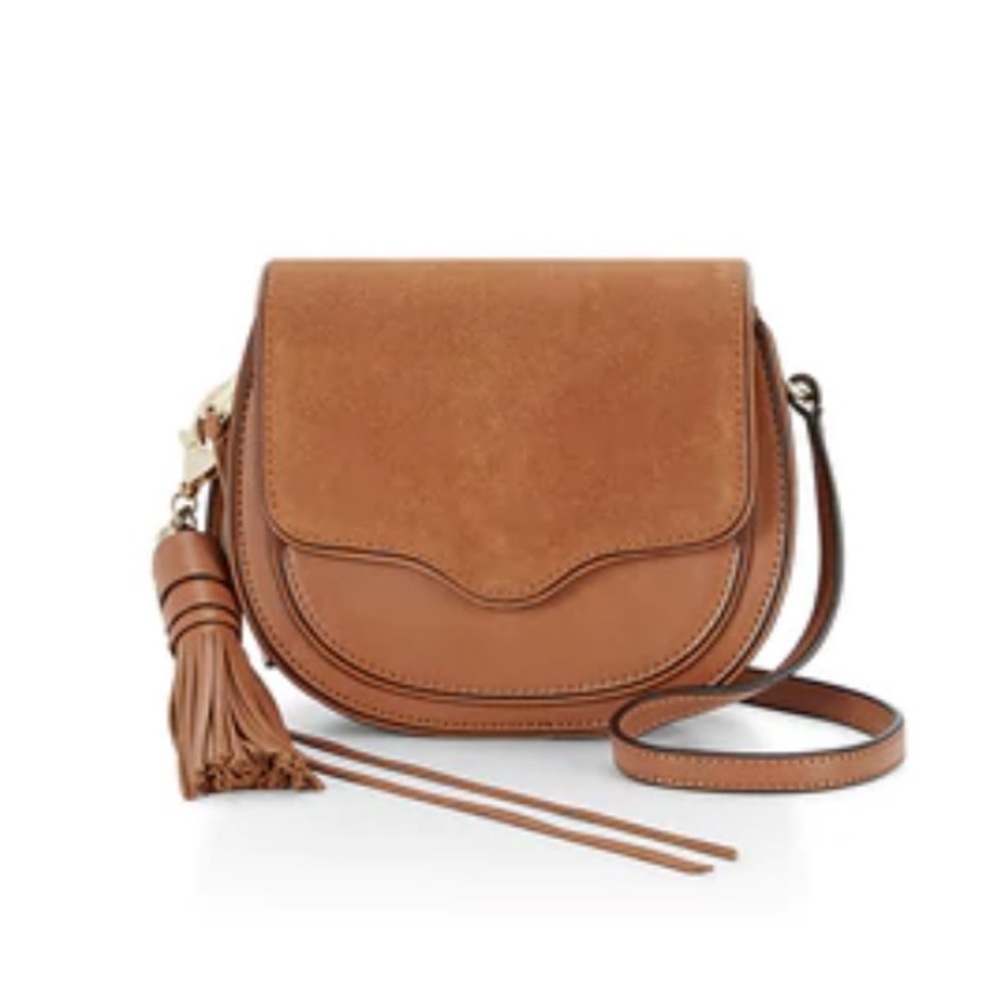Rebecca Minkoff Mini Suki Crossbody in Almond